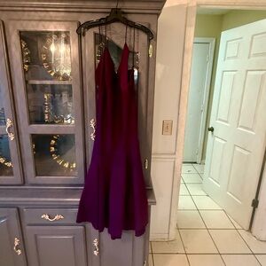 Banana Republic Purple Halter Sundress Prom